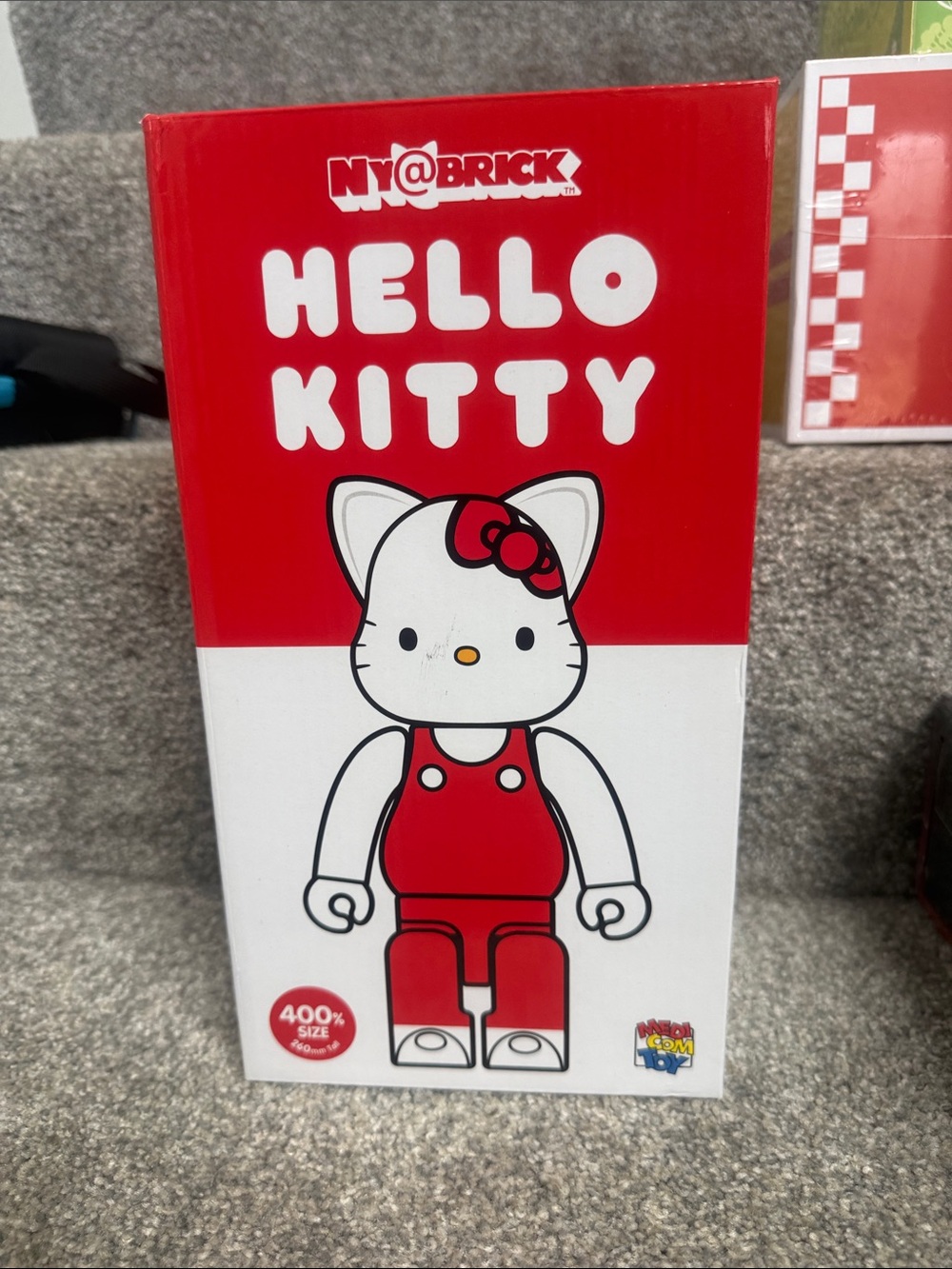 Hello Kitty Red and White Collectible Figure by NY@BRICK